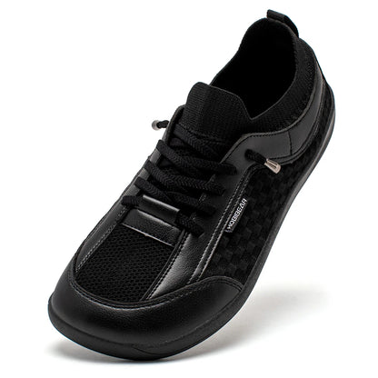 HOBIBEAR Men Barefoot Shoes Women Slip-On Wide Toe Walking Sneakers | Zero Drop Sole | Lightweight Breathable Minimalist Shoes