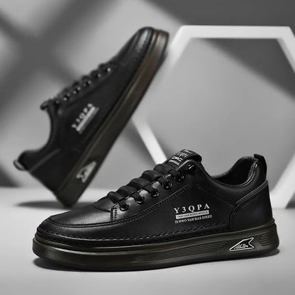 Męskie letnie modne casualowe buty do prowadzenia samochodu, sportowe wsuwane mokasyny, uniwersalne, wygodne, oddychające, odporne na zużycie, skórzane -..