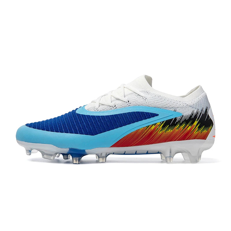 New Men Football Boots Shoes Match Training Soccer Shoes Non-Slip Cleats Long Spikes FG Ultralight Outdoor Sneaker Drop Shipping