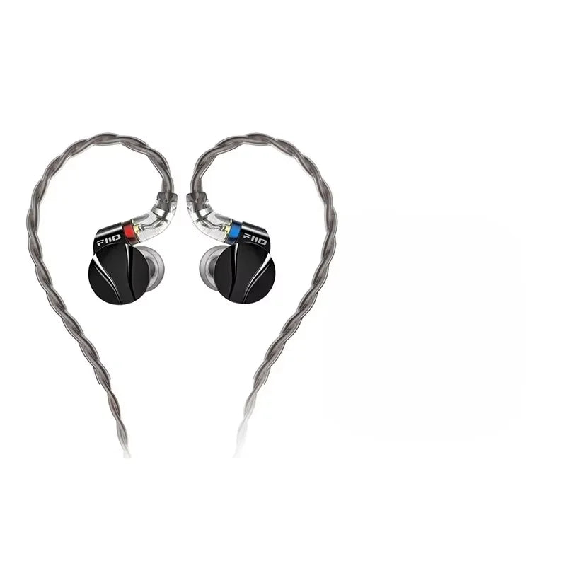 FiiO FD15 13.8mm DLC Dynamic Driver In-Ear Earphone Hi-Res Audio Magnalium Detachable MMCX Cable Wired HiFi Earbuds Shanling