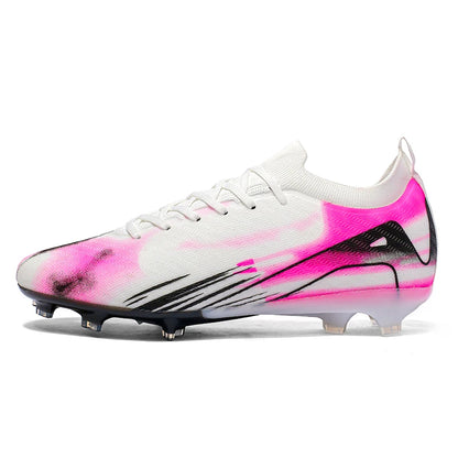 New Men's Soccer Shoes Society Professional Grass Training Original Futsal Sneaker Cleats Indoor Non-Slip Football Field Boots 2025