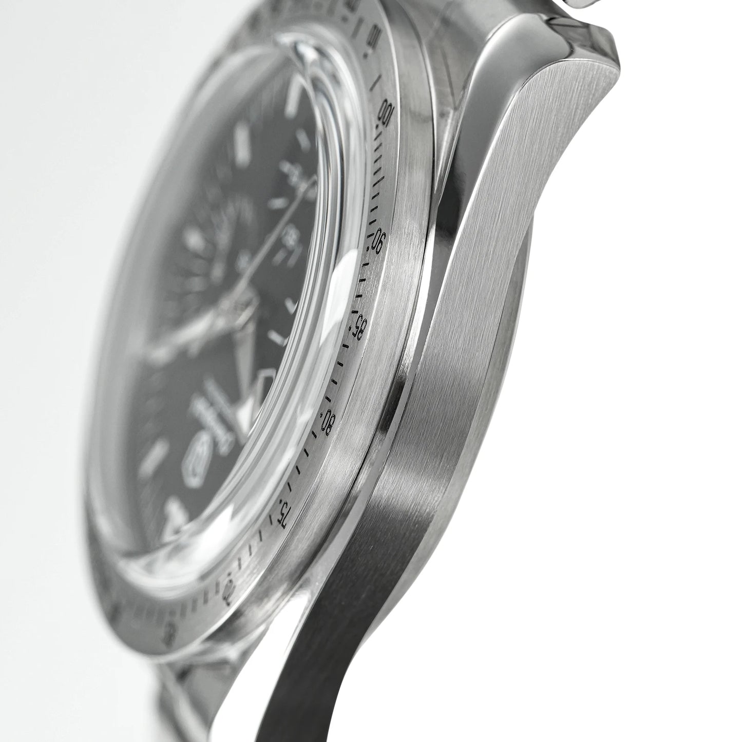 Relógio Masculino Watchdives New Wd1863 Quartz VK63 Chronograph, Safira Abaulada, Impermeável, 39Mm, Aço, Marca Premium, Luxo Business