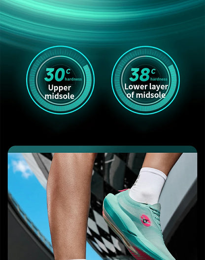 QIAODAN Feiying PB6.0 Men Running Shoes Professional Marathon Full Palm Suspended Carbon Board Racing Race Sneakers QDB023261299