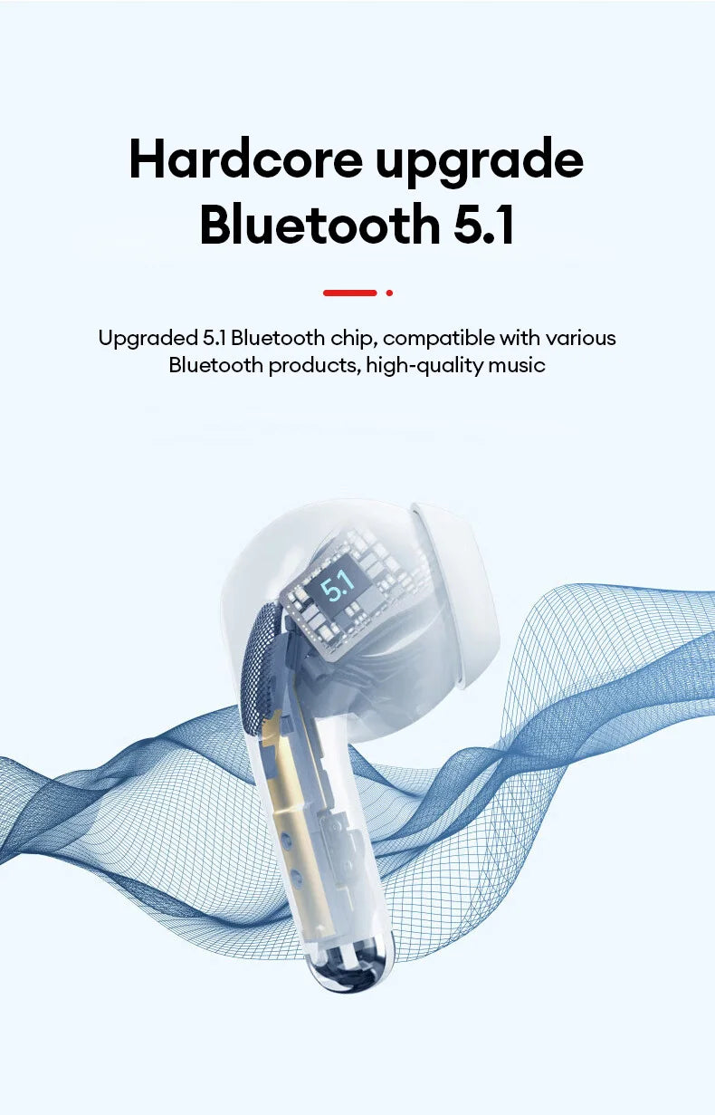 Lenovo LP40 Pro Wireless Bluetooth 5.0 Earbuds – HiFi Stereo Sound, Low Latency Gaming TWS Earphones with HD Call Mic & Charging Case