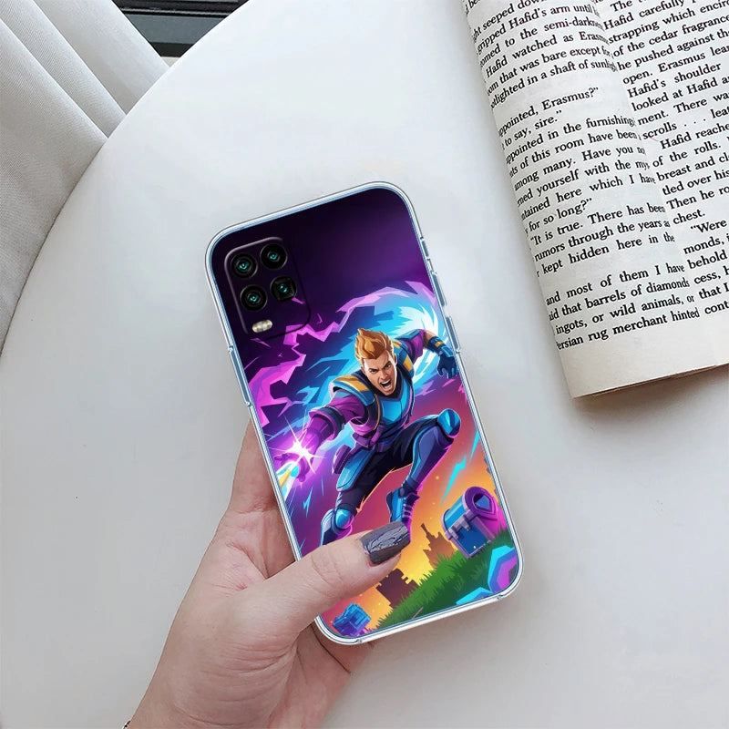 F-Fortnites-Poster Transparent Phone Case for Samsung Galaxy A04 A04S A14 A23 A34 A54 M23 M33 M52 M53