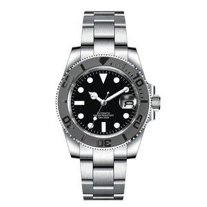 Custom watches Luxury Sapphire MIYOTA/NH35 Automatic Wristwatch Mechanical Mens Watch Sterile Dial Ceramic 10Bar Lume Male Clock