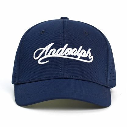 Baseballcap mit kurzem Mesh-Schirm, hinten geschlossen, für Damen und Herren, atmungsaktiv, Snapback-Cap, anliegender Dad Hat, verstellbar, einfarbig, im Trucker-Stil