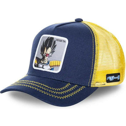 High Quality Dragon Ball Z Styles Anime Son Goku Cotton New Baseball Cap Men Women Hip Hop Dad Adjustable Mesh Hat Trucker Hat