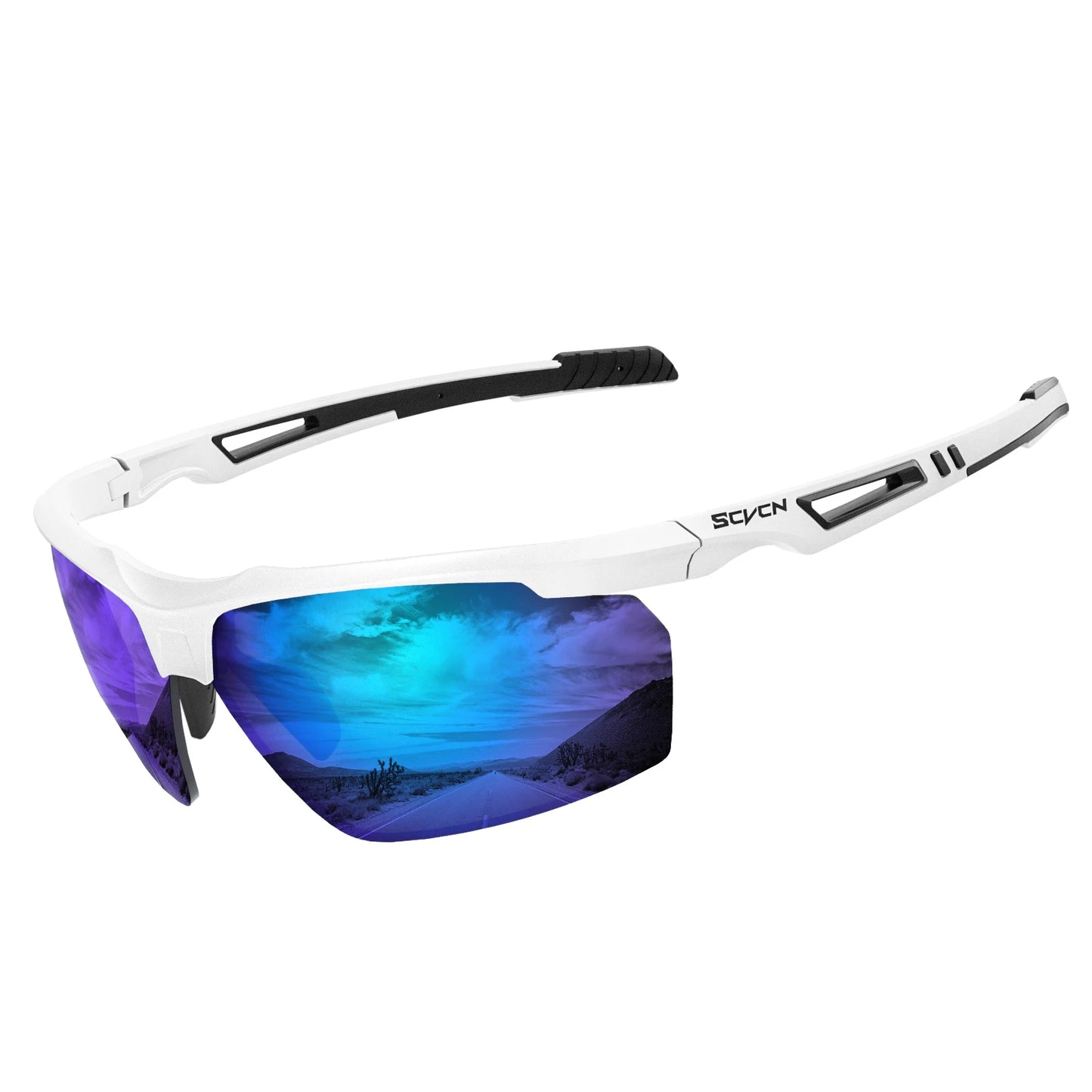 SCVCN-Polarized Cycling Glasses Running Sunglasses UV Protection Bicycle Sports MTB Road Bike Eyewear for Women Cycle Goggles