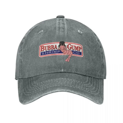 Bubba Gump Forest Shrimp Seafood Baseball Cap  Men Women Hip Hop Hats Sun Protection Outdoor Sports Baseball Caps Gift
