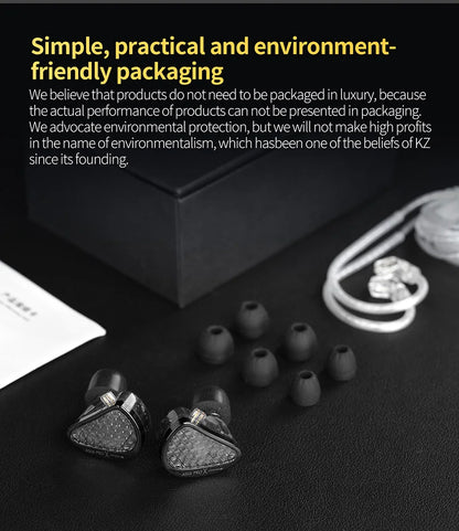 Auricolari in-ear monitor KZ AS16 PRO X HiFi – cuffie cablate con microfono e 8 driver ad armatura bilanciata