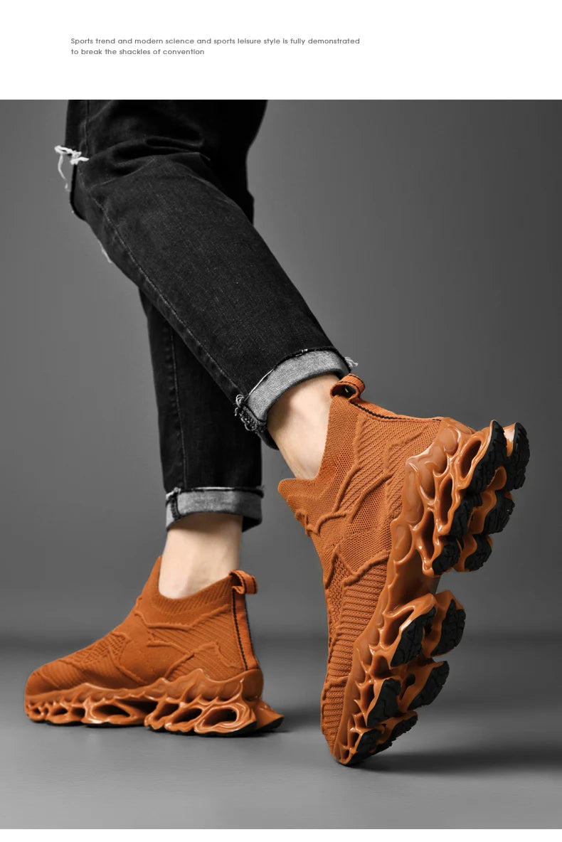 Chaussure Homme Chaussures de course respirantes pour hommes, baskets décontractées pour hommes, chaussures de tennis pour hommes, entraîneur de course, mocassins à la mode, luxe