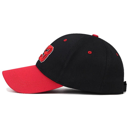 New Fashion Unisex 3D Letter Embroidered Cotton Adjustable Snapback Baseball Cap Football Caps Trucker Hat Dad Hats Golf Hats