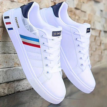 Pánske ležérne tenisky, skateboardové topánky, PU balerínky, študentské topánky, outdoorové tenisky, mestské topánky, šnurovacie topánky na chôdzu, veľkosť 48
