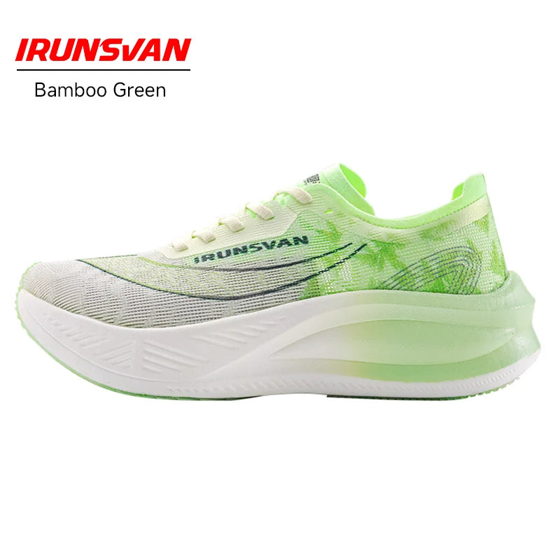 IRUNSVAN Carbon Plate Marathon Running Shoes, Professional Stable Support, Shock Absorption, Ultra-Light Rebound Sports Shoes