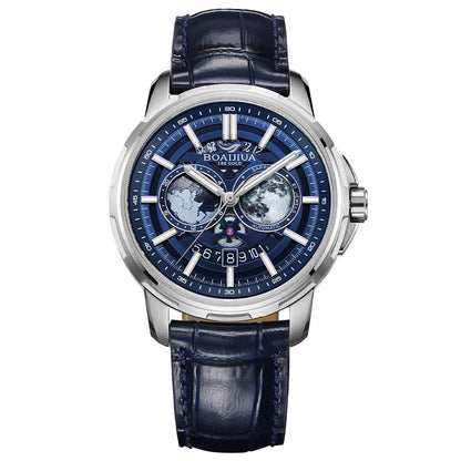 BORIAGE(BOAIJIUA) Fully Automatic Mechanical Men's Watch Original Design Mechanical Watches Waterproof Luminous Wristwatch