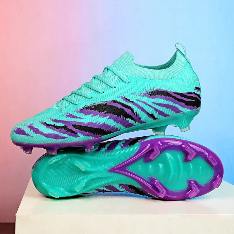 New Men's Football Boots Sport Ultralight Non-Slip Outdoor Adult Cleats Match Unisex Soccer Shoes Comfortable Grass High-Quality