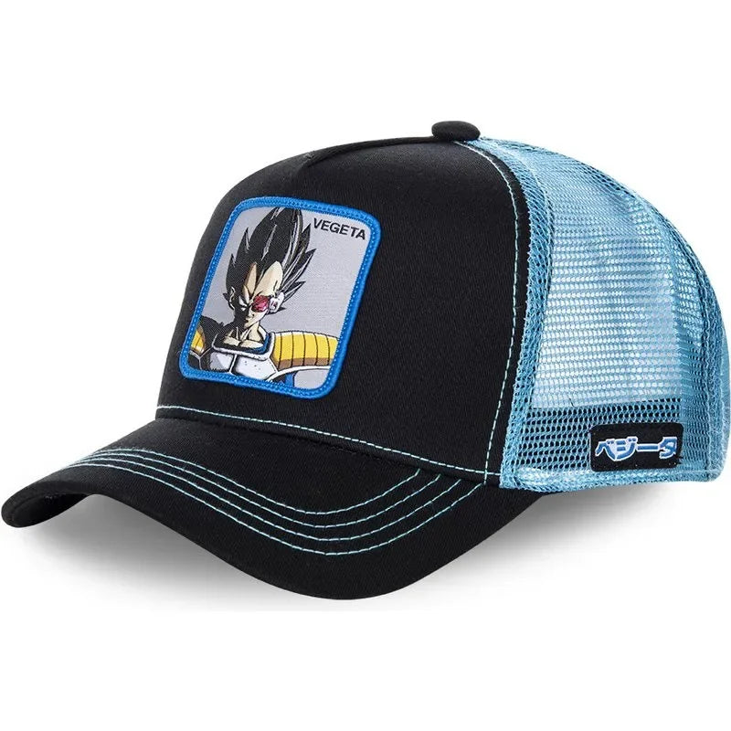 ALL Styles Dragon Ball Baseball Cap Snapback Peaked Cap Men's Embroidery Hip-Hop Cap Style Sun Visor Adjustable Trucker Mesh Cap