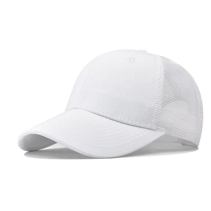 Baseball Cap Adult Net cap Shallow curved eaves Hat Unisex Summer hat Breathable hat shade Spring Autumn Cap Hip Hop Fitted Cap