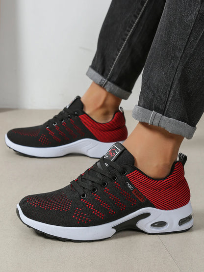 Sapatilhas de Homem Fashion Super Respiráveis com Atacadores para Corrida - Antiderrapantes, duradouras e com conforto almofadado - Sapatilhas de Moda para Homem