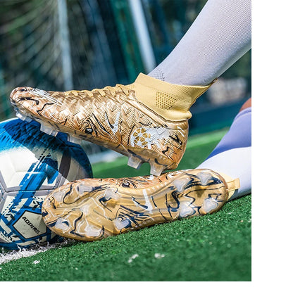 Novas Chuteiras de Futebol Profissionais para Homem, Antiderrapantes, Unissexo, Respiráveis, para Futsal e Desporto, Ultraleves, Drop Shipping