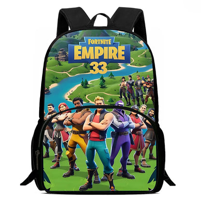 Set scuola classico FortniteS per bambini: zaino, borsa pranzo e astuccio, borse scolastiche capienti per bambino e bambina, idea regalo perfetta