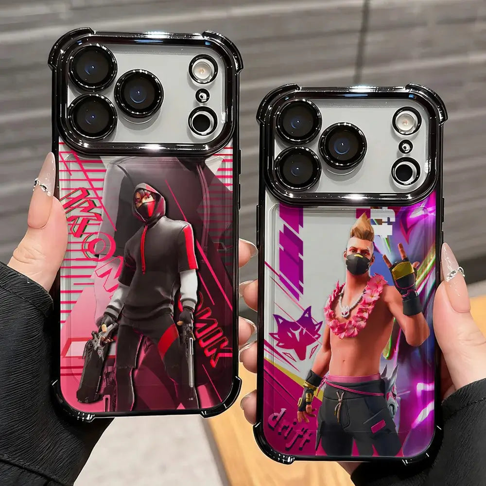 Funda para teléfono Cartoon Games F-Fortnite con revestimiento para Xiaomi 15T 15 14 13 Poco M7 F7 F4 F5 X7 X6 X5 Pro Ultra 4G 5G con airbag anticaídas