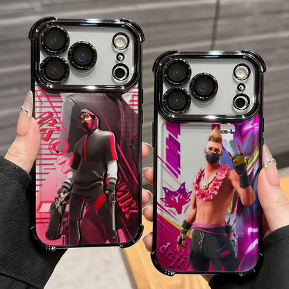 Funda para teléfono Cartoon Games F-Fortnite con revestimiento para Xiaomi 15T 15 14 13 Poco M7 F7 F4 F5 X7 X6 X5 Pro Ultra 4G 5G con airbag anticaídas