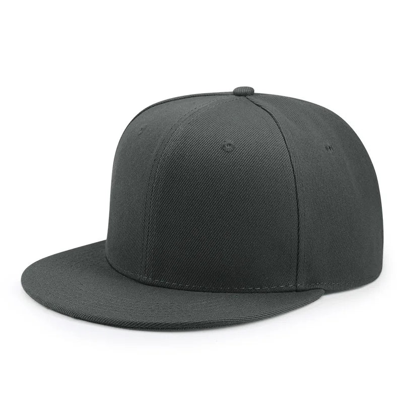 Full Closed Fitted Cap Hat New York Size Plus Large Trucker Men Bill Hip Hop Solid Baseball Snapback Blank Flat Visor Brim Era