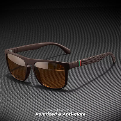 3pcs Fantasy Square Polarized Sunglasses AntiGlare UV400 Glasses Brand Designer Summer Party Driving Fishing Christmas Gift
