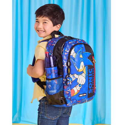 NEW High-quality Original Blue Boy Sonic Children's Backpack Cartoon Stress-relief Bag Hedgehog Anime Stationery Student Gift