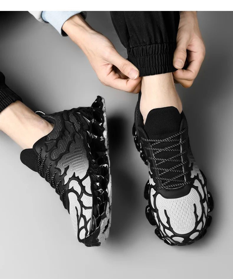 chaussure homme basket homme Chaussures de course respirantes pour hommes, baskets décontractées pour hommes, chaussures de tennis pour hommes, entraîneur de course, mocassins à la mode, luxe