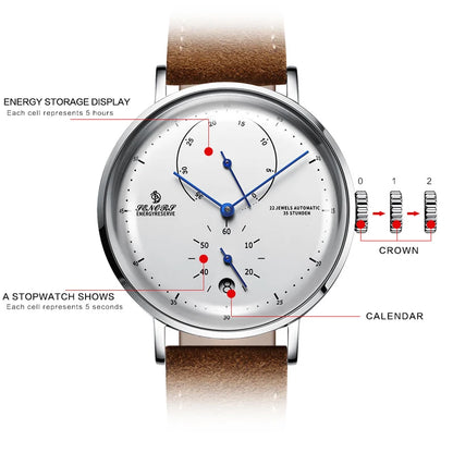 NEW Watch For Men Top Brand Luxury Sport Automatic Mechanical Men's Watches Military Style Waterproof Wristwatch Men Watch