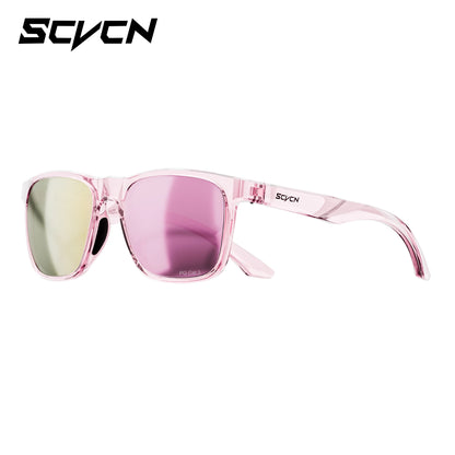 SCVCN Polarized Hiking Eyewear Fishing Sunglasses Cycling Glasses Fashion UV400 Bike Men MTB Sports Bicycle Glasses Outdoor