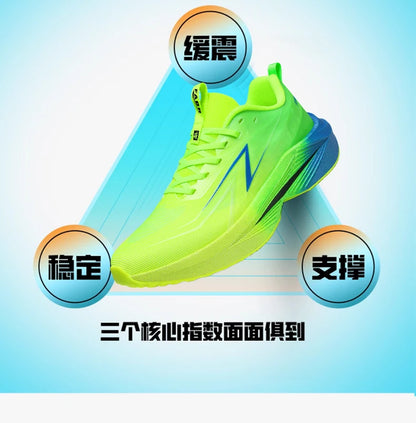 Running Shoes Carbon Plate Specialty Marathon Men's Sports Mesh Breathable Lightweight Women's Athletic Non-Skid Sneakers