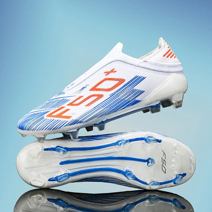 Nouvelles chaussures de football pour hommes, chaussures de soccer ultralégères, crampons, chaussures de futsal unisexes de haute qualité, vente chaude, baskets professionnelles TF/FG