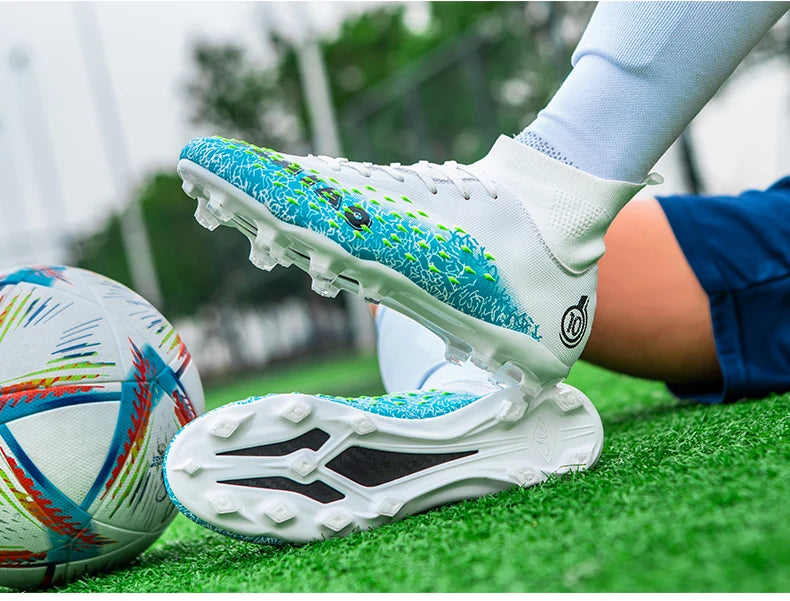 Chuteiras profissionais de futebol para homem, originais, para futebol indoor, relva e treino TF/FG