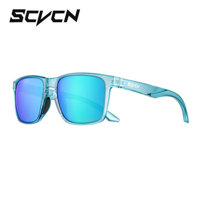 SCVCN Polarized Hiking Eyewear Fishing Sunglasses Cycling Glasses Fashion UV400 Bike Men MTB Sports Bicycle Glasses Outdoor