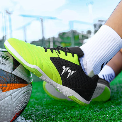 High-quality New Men Football Boots Grass High-top Futsal Sneakers Soccer Shoes Non-Slip Match Indoor Hot-selling Outdoor Sports