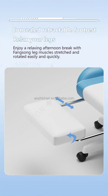 Ergonomic Modern Design Swivel Chair for Office and Home E-sport Gaming Chair With Wheels Revolving Style Computer Gaming Chair
