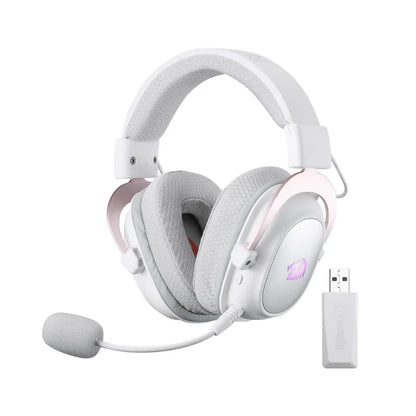 Redragon H510 PRO 3-Mode RGB Gaming 7.1 Surround Sound Headset, 53MM Audio Drivers in Memory Foam Ear Pads Headphone