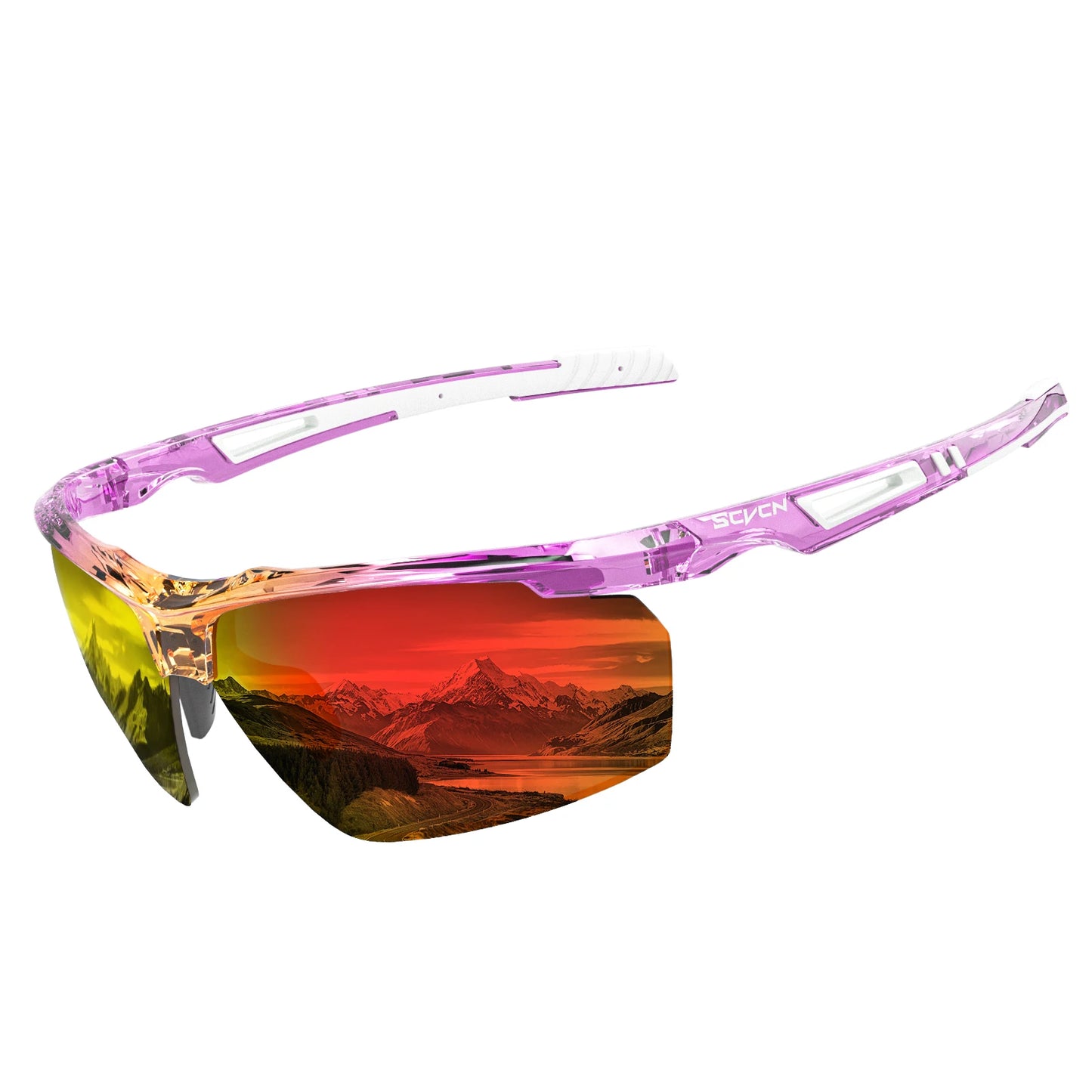 SCVCN-Polarized Cycling Glasses Running Sunglasses UV Protection Bicycle Sports MTB Road Bike Eyewear for Women Cycle Goggles
