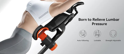 NEWTRAL NT001 Ergonomic Office Chair with Auto-Following Lumbar Support, 3 Recline Angles, Adjustable Backrest Armrest Headrest