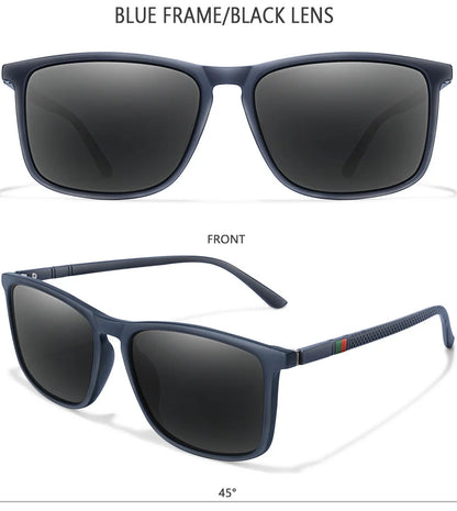New Luxury Brand Polarized Sunglasses Men Square Frame Classic Women Glasses Driving Fishing Eyewear Gafas De Sol Hombre