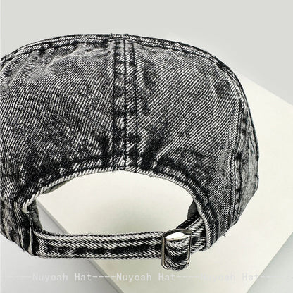 New Men Women Personal Embroidered Wing Double-edged Blade Baseball Hats Sunshade Distress Versatile Street Peaked Caps Fashion