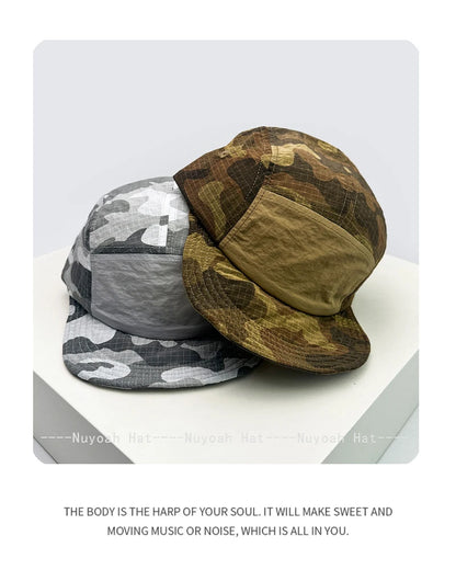 Unisex CAMO hurtigtørrende baseballkasketter med bogstavbroderi, solskærm, farveblokke, åndbare, personlige kasketter med skygge, alsidige ind