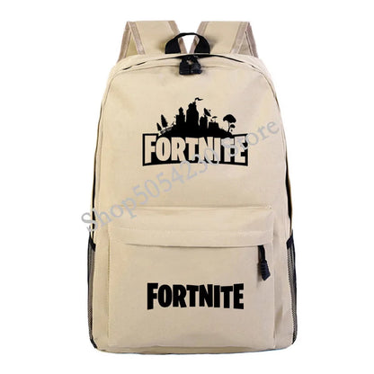 Fortnite Games Backpack Fortnite School Bags for Teenagers Unisex Schoolyard Laptop Mochilas Travel Casual Bags