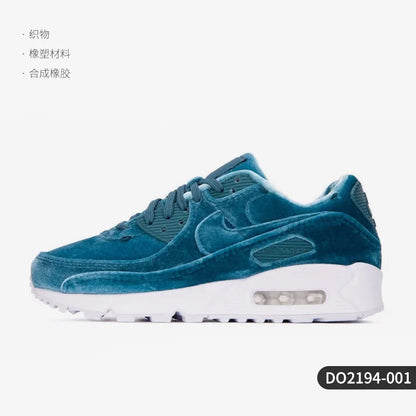 Nike Authentic Air Max 90 Blue Velvet Women's Air Cushion Sports Shoes DO2194-001