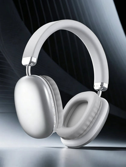 Casque sans fil supra-auriculaire, puce 5.3, Hi-Fi 360 °   Casque sans fil élégant avec son surround, connexion double appareil, longue autonomie de la batterie