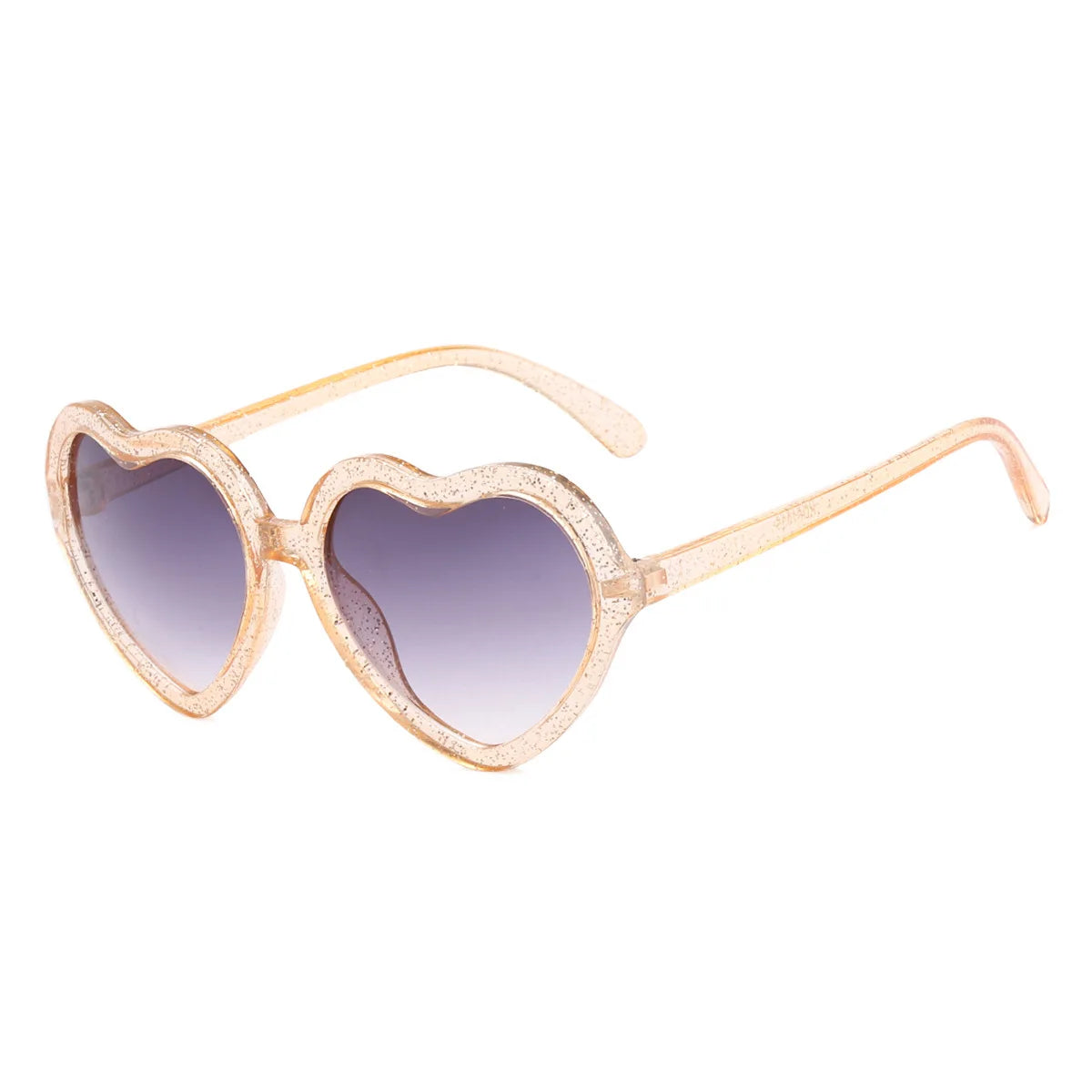 Stylish Kids rose pink Heart Sunglasses UV400 Protection Adjustable Frame for Boys Girls Baby Toddler 0-12 Years eyewear